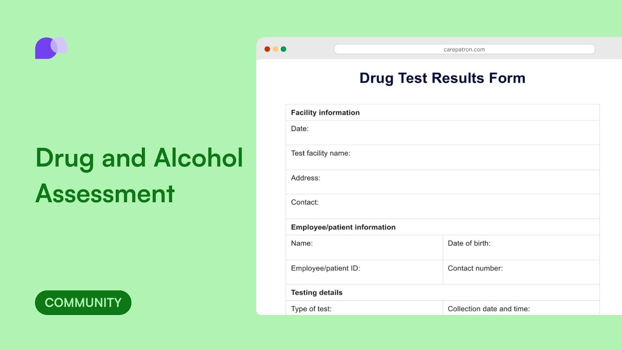 Drug and Alcohol Assessment