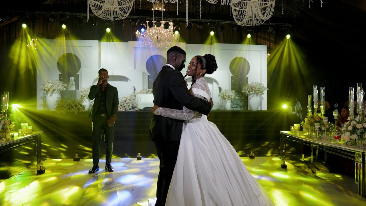 The Voice Nigeria Star Dapo Zacchaeus Performs ''Flying Without Wings'' For a Couple's First Dance