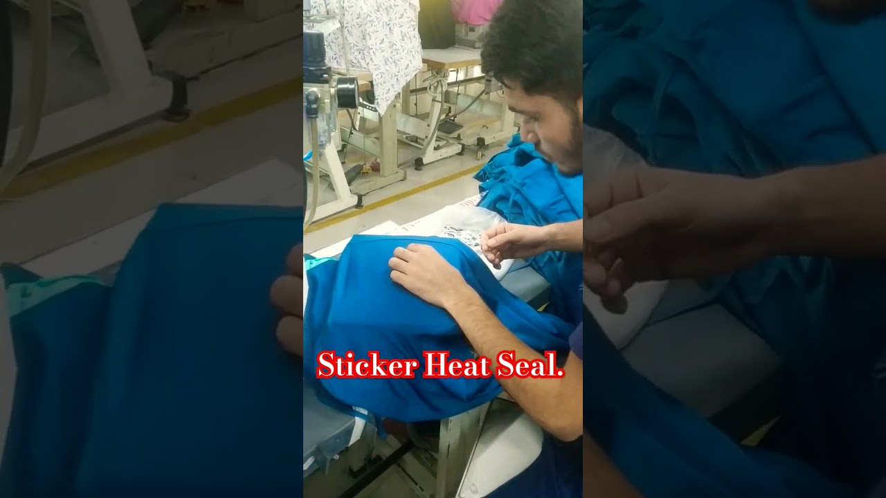 Garments at Sticker attached || Heat Seal &hellip; #shortvedio