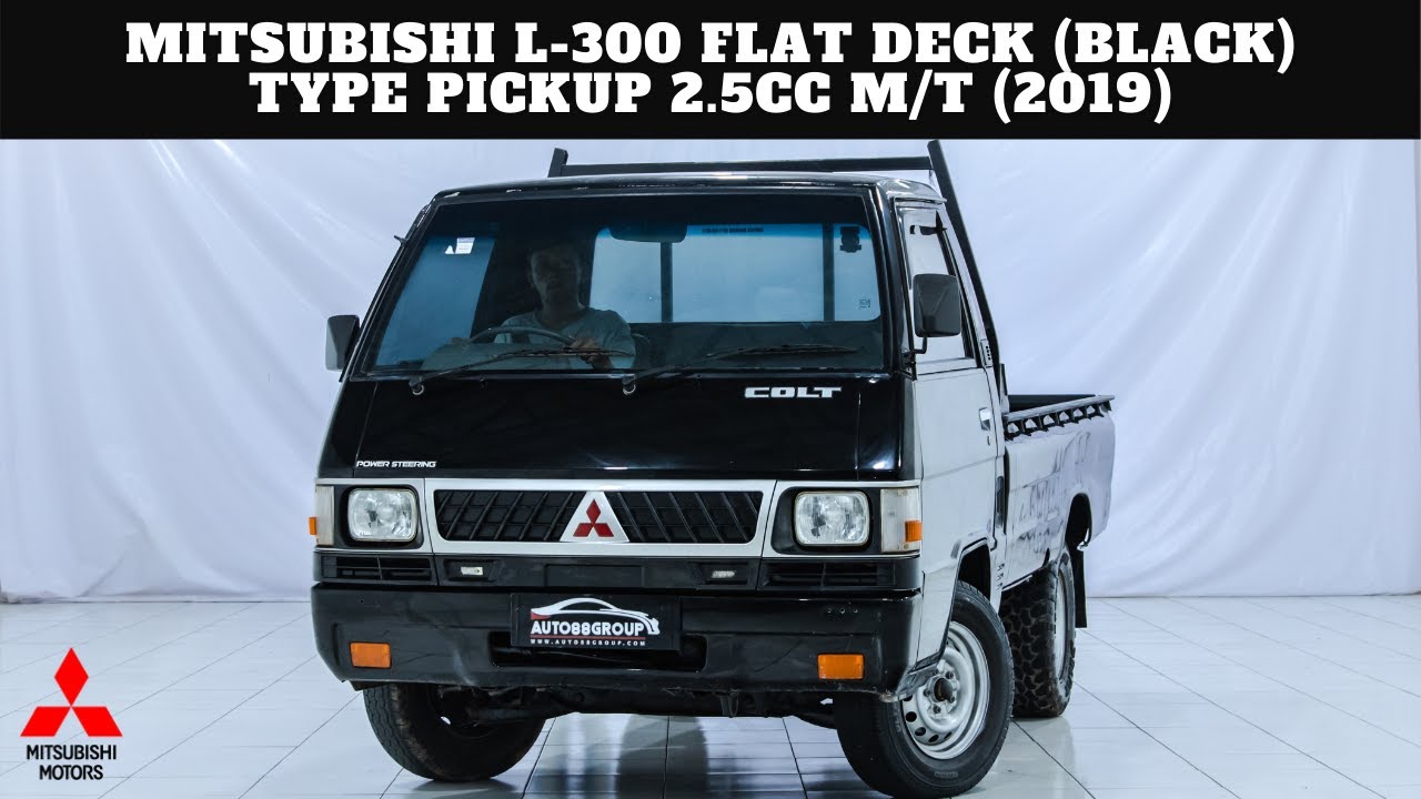 MITSUBISHI L-300 FLAT DECK (BLACK) TYPE PICKUP 2.5CC M/T (2019)