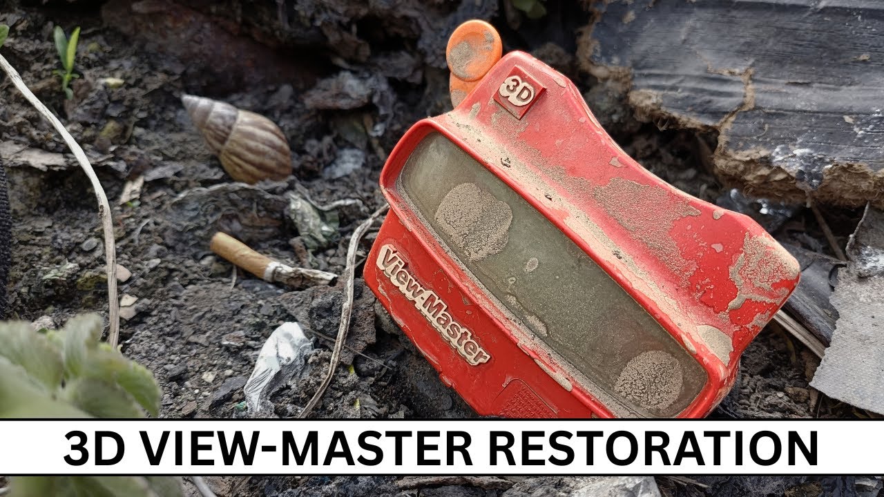 Restoring a 1980s 3D View-Master