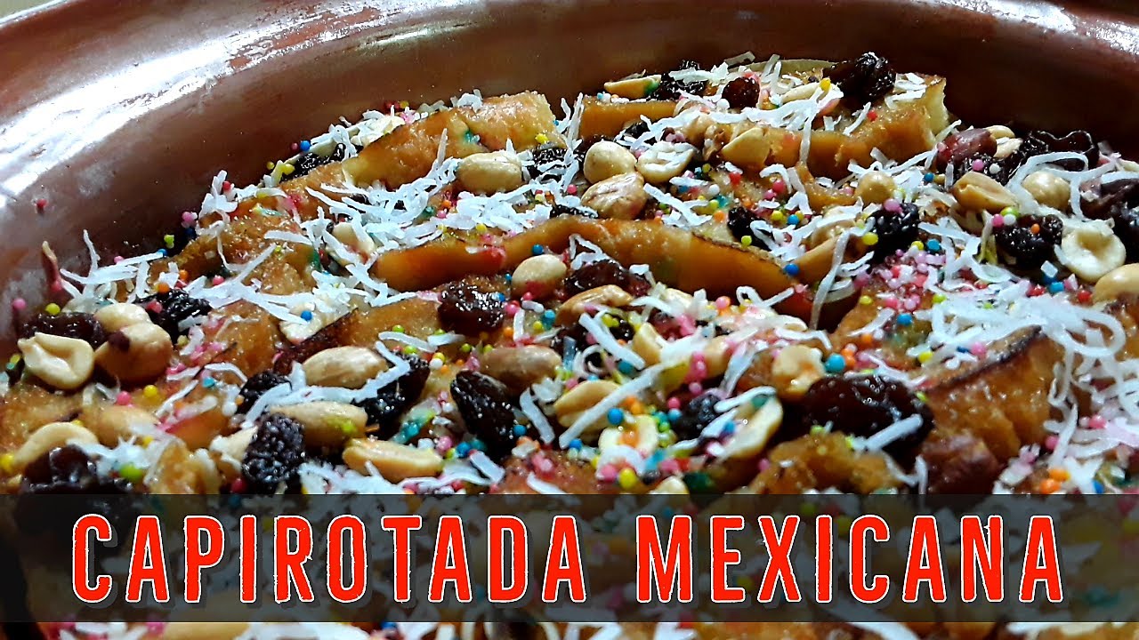Como hacer CAPIROTADA TRADICIONAL de PILONCILLO