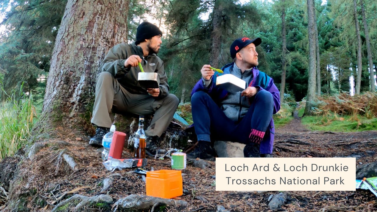 Wild Camping in the Trossachs, Scotland | Loch Ard & Loch Drunkie