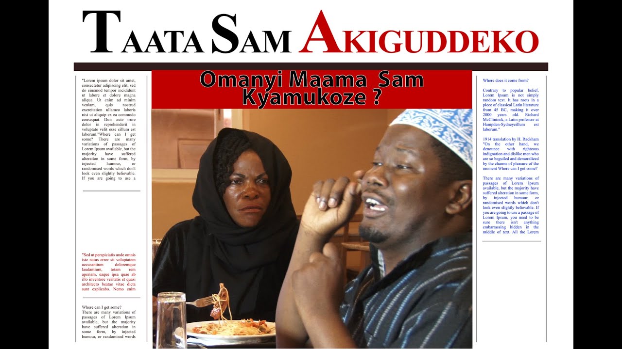 TAATA SAM AKIGUDDEKO MU SWAUMU