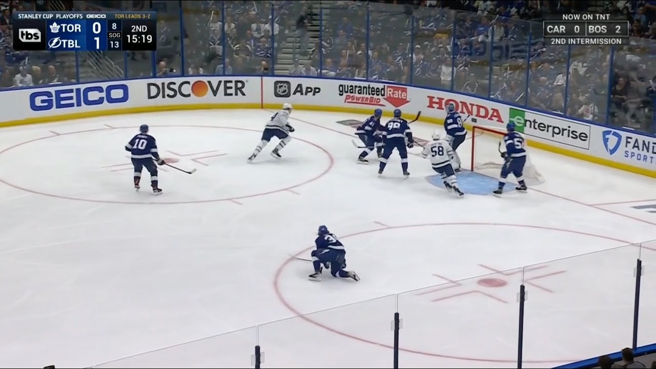2022 Stanley Cup Playoffs. Maple Leafs vs Lightning. Game 6 highlights