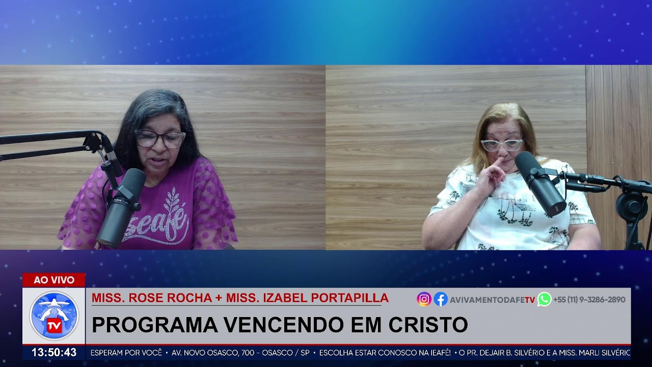 Programa Vencendo em Cristo I 11/02/2026 | @ieafetv