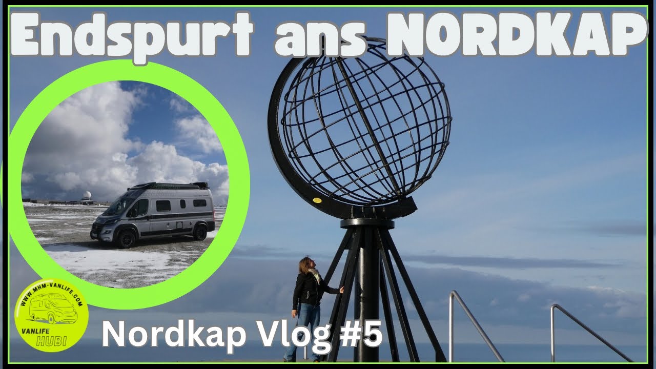 Endspurt ans NORDKAPP, 7 Tage und über 3900km, ein krasser Trip
