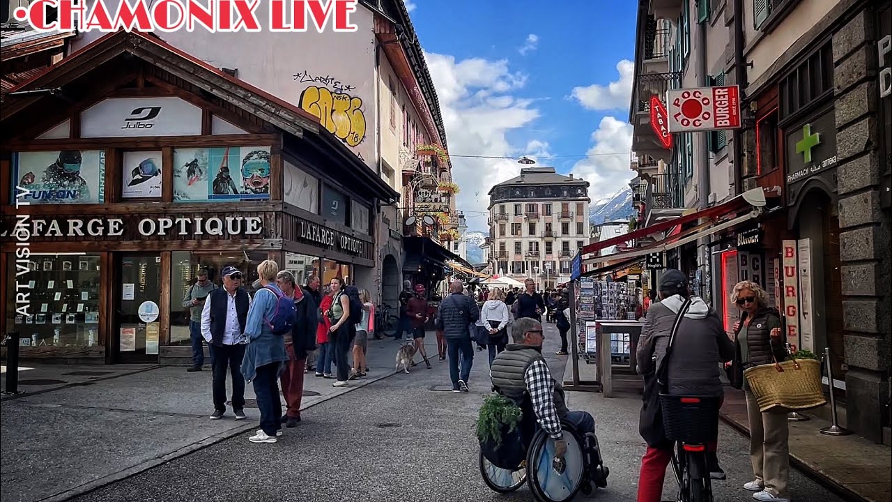 [🇫🇷CHAMONIX MONT-BLANC WALK LIVE] Spécial Live Walk in Chamonix Mt-Blanc Streaming 25/MAY/2024