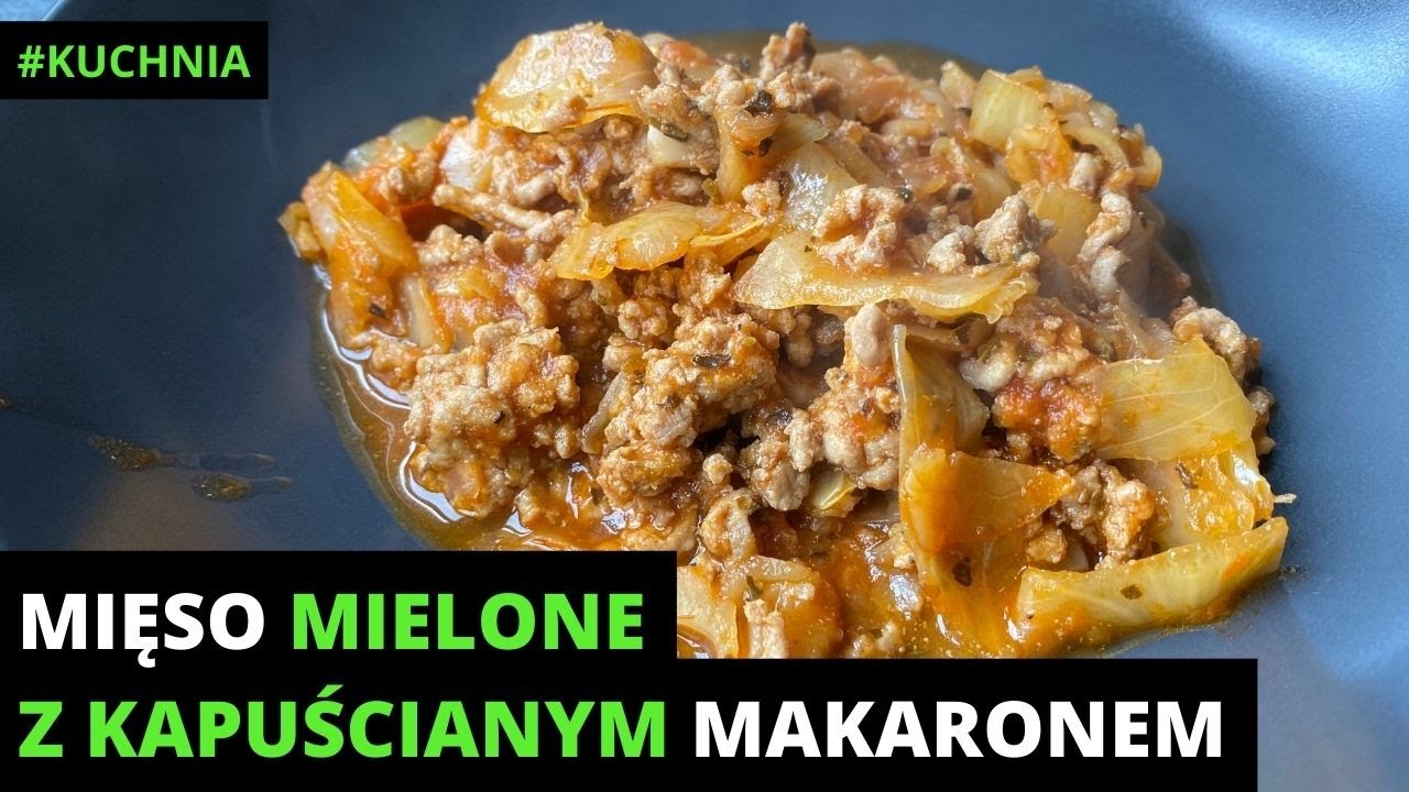 Pyszne Mięso Mielone z Kapuścianym Makaronem: Włoski Styl w Polskiej Kuchni! - KetoTravelers
