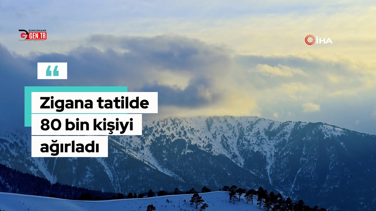 Zigana Dağı'nda sömestr bereketi | 80 Bin Kişi Zirveye Akın Etti (2026)