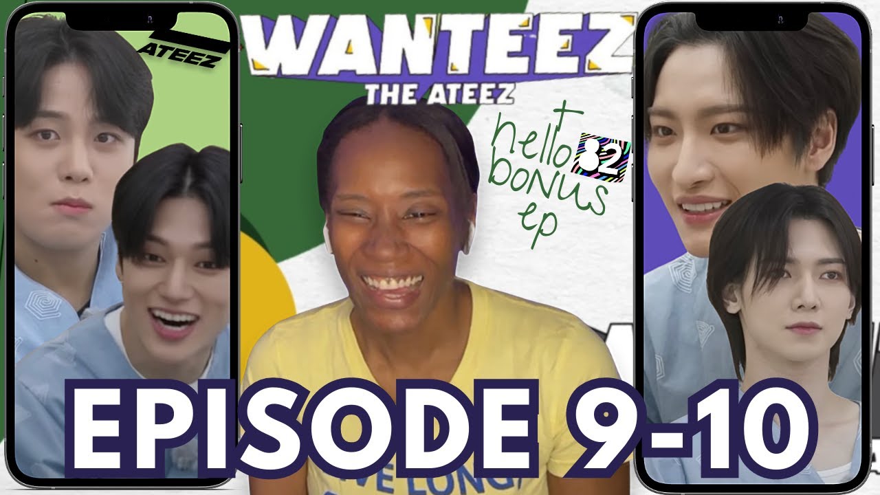 WANTEEZ | EP 9 - 10 + (Bonus) hello82 ATEEZ English Workout Quiz Reaction