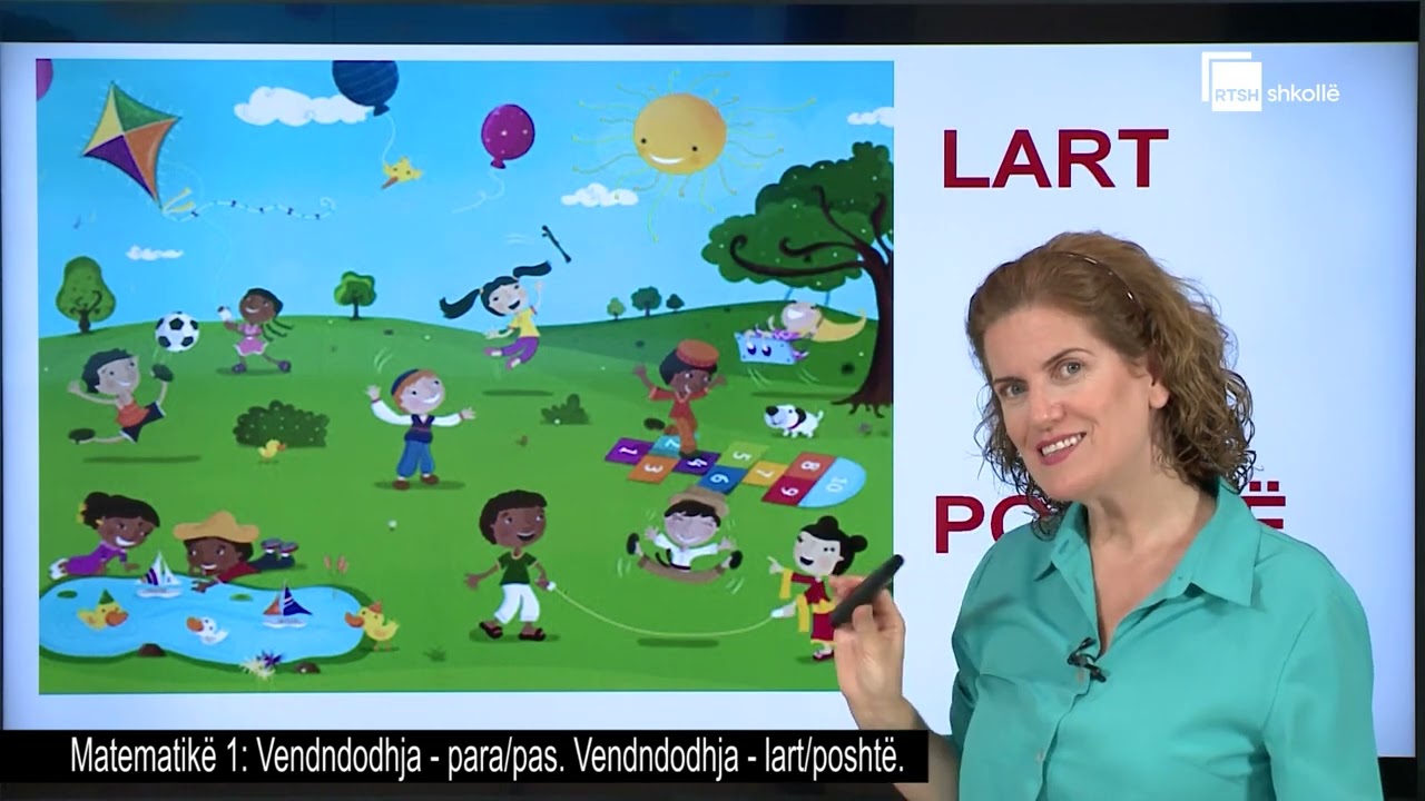 Vendndodhja - para - pas. Vendndodhja - lart - poshtë| Matematikë 1