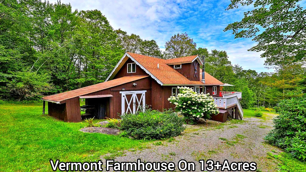 Vermont Cabins On 13+ Acres | VT Real Estate | Waterfront Cabins | Summer Cottages | Chalet