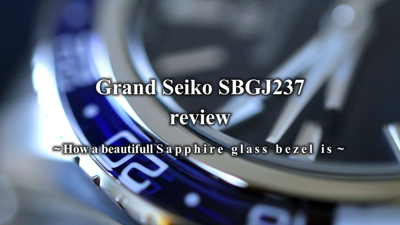 Обзор спортивной коллекции Grand Seiko Sport Collection SBGJ237. Какой красивый сапфировый безель!