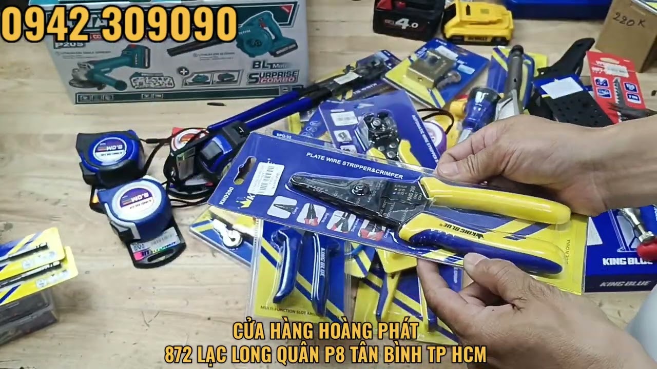 Hàng mới Đồ nghề Kingblue, Total khuyến mãi giá rẻ