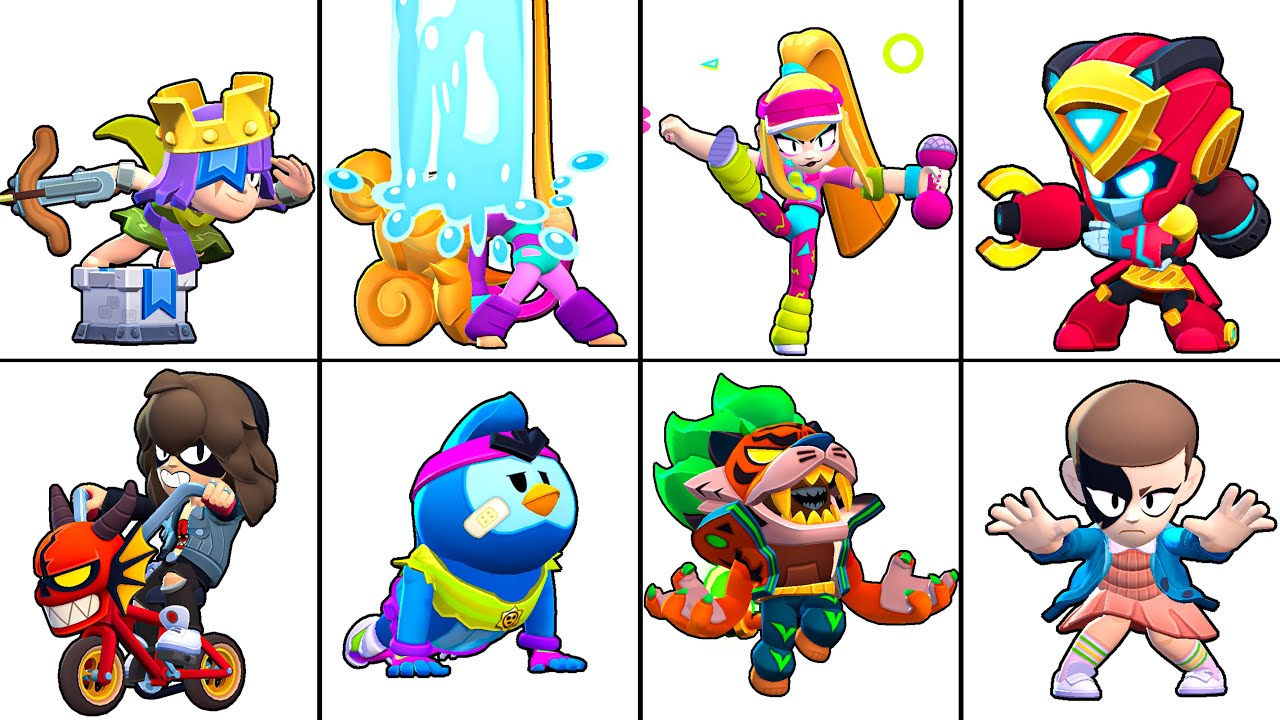 All Upcoming Skins Winning and Losing Animations in Brawl Stars : New OCTOBER 2025 Update !🔥