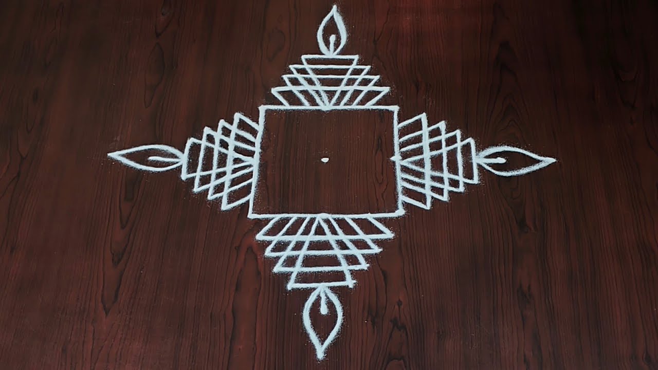 Dhanurmasam geethala muggulu|3dots padi kolams|pongal kolams|easy sankranti muggulu#Rang Kaa Rangoli