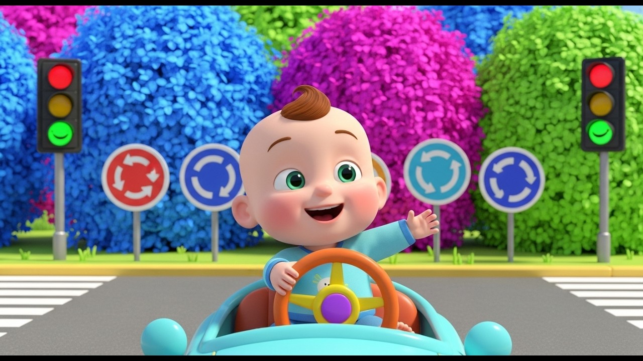Wroom Wroom Baby Drives Car 🚗👶 | Fun Learning Adventure for Toddlers and Kids Play