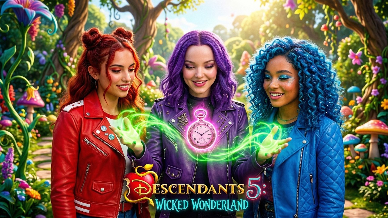 Descendants 5: Wicked Wonderland (2026) - Malia Baker, Kylie Cantrall | Wicked Blood Runs Deep