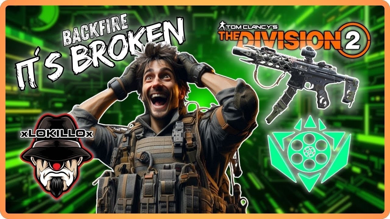 BACKFIRE | ATACANTE Protección ante PELIGRO |  The Division 2