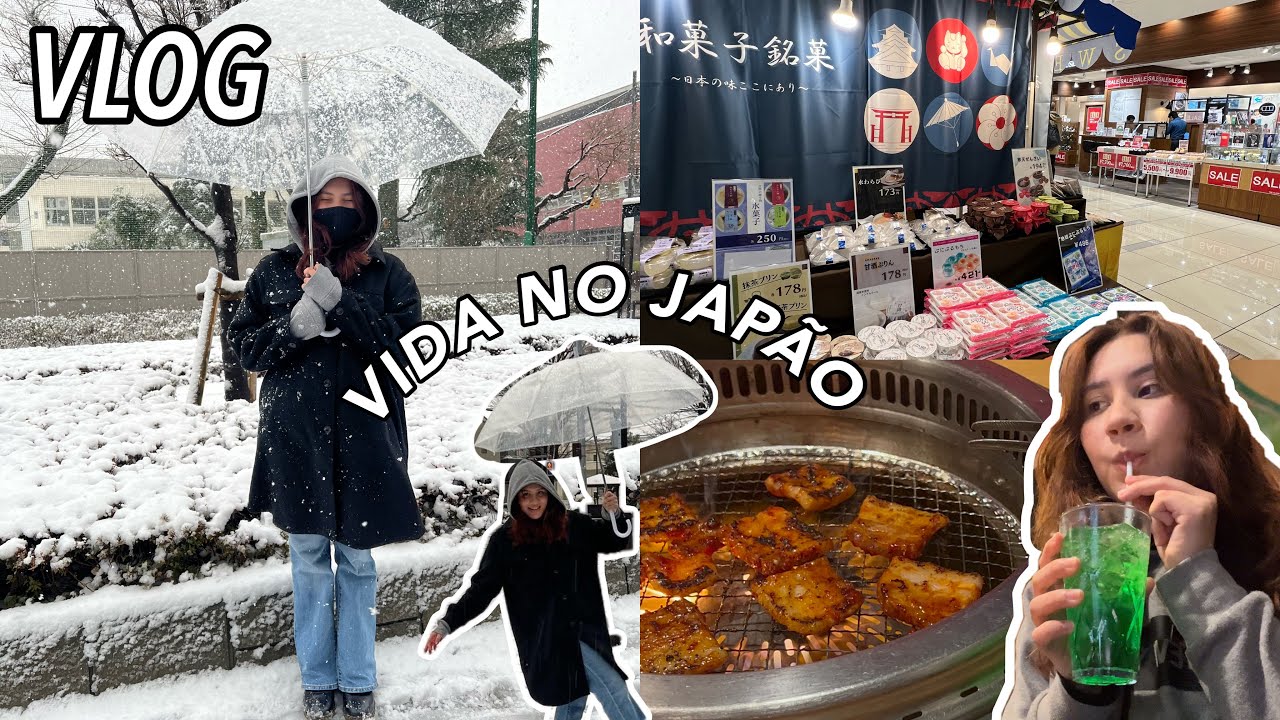 Vida no Japão | churrascaria japonesa, muita neve e lojinhas