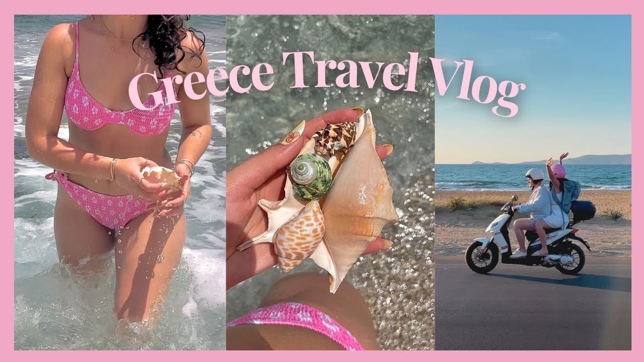 GREECE TRAVEL VLOG | week in Crete | Mediterranean summer vibes | Sea, sun & Greek island energy