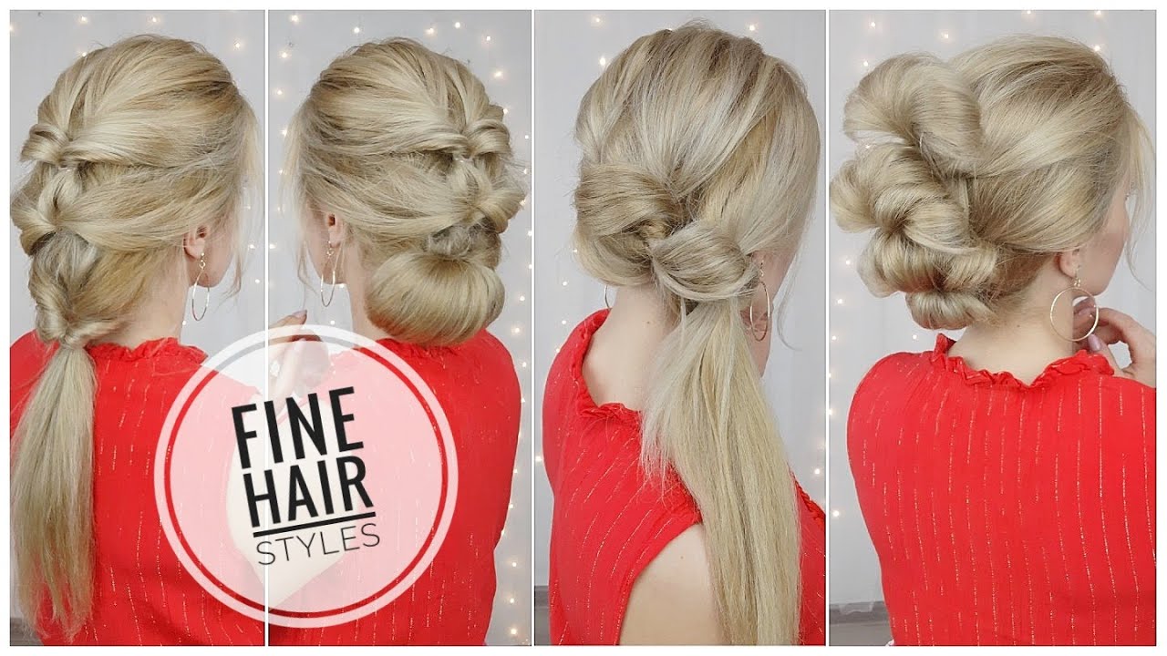 THIN HAIR HAIRSTYLES ❤️  EASY HAIRSTYLES FOR THIN AND FINE HAIR