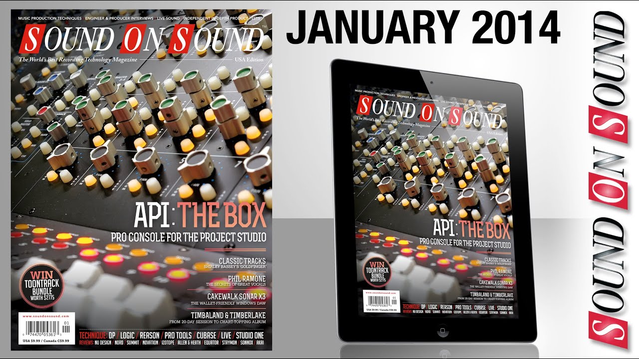 Sound On Sound - January 2014 video preview