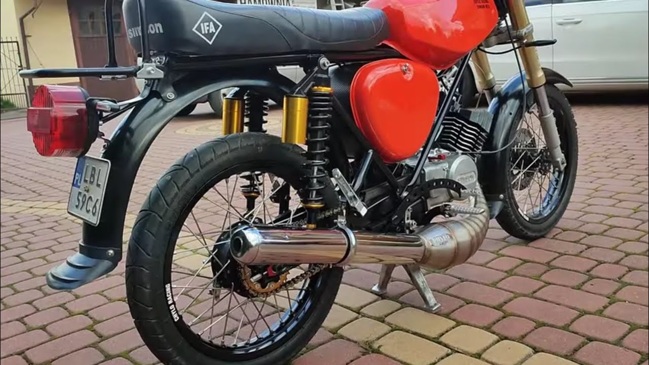 SIMSON S51 NAJMOCNIEJSZY WYDECH DO SIMSONA ORYGINALNY WYGLĄD DŹWIĘK TUNING