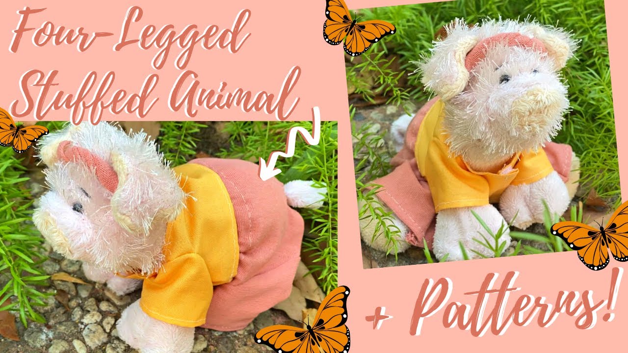 How to Make Clothes for a Four-Legged Stuffed Animal