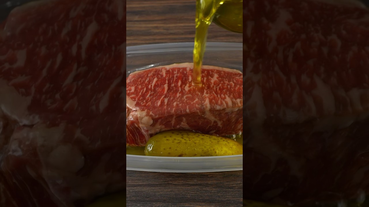 Pickle Juice Steak!