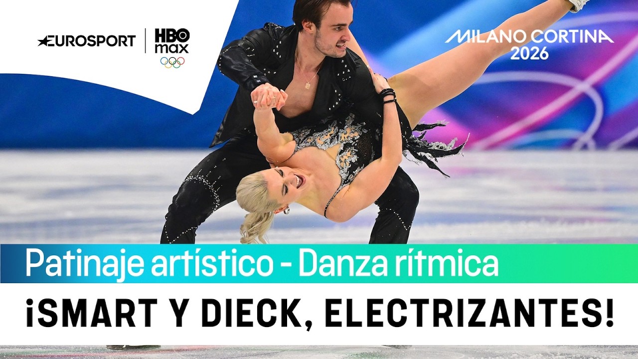 Olivia Smart y Tim Dieck, PURA ENERGÍA en su debut en #MilanoCortina2026 | ACTUACIÓN COMPLETA
