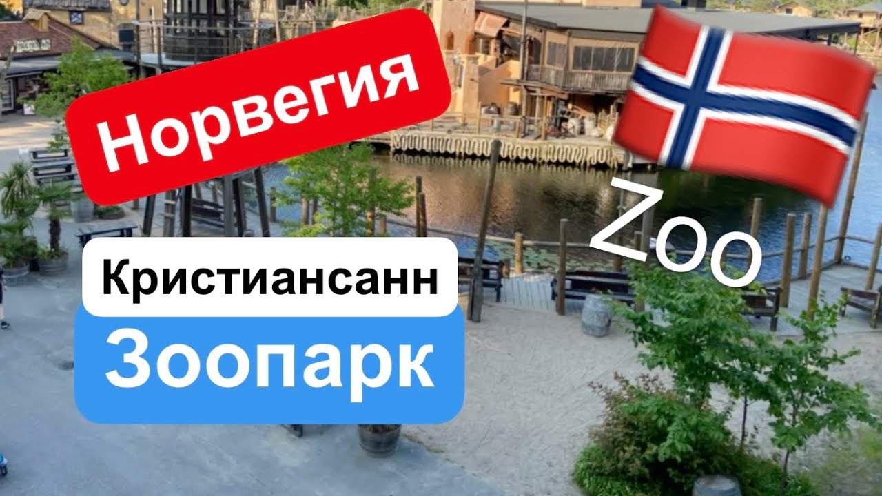 Норвегия. Прогулка по зоопарку в городе Кристиансанн / Norway. Walking through the zoo.