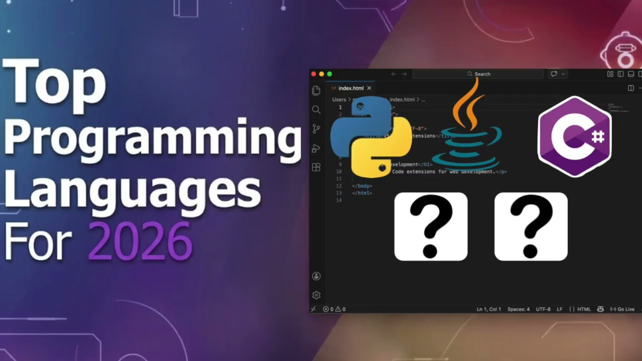 Top 5 Programming Languages to Master in 2026 ( Land a Tech Job)