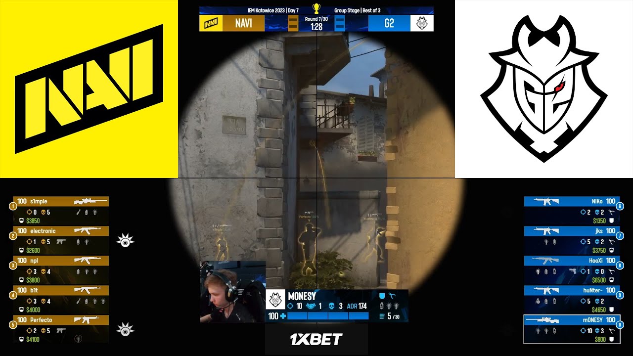 Na'Vi vs G2 | Highlights | IEM Katowice 2023 - Group Stage