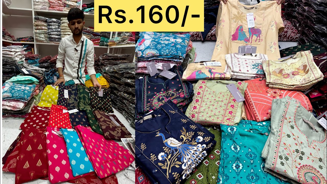 Avaasa Branded Kurtis😍Rs.160/- Sk creation Chickpet Bangalore Wholesale Kurtis|Delivery Available👇🏻