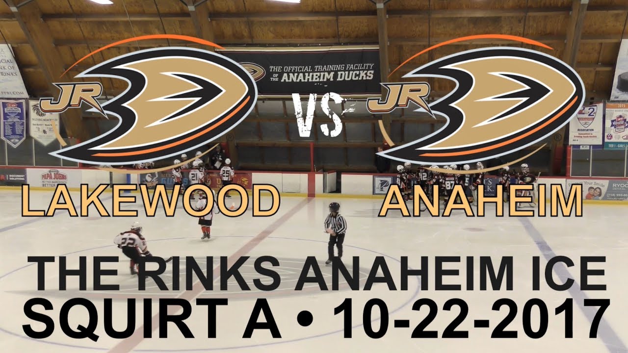 Lakewood Jr Ducks vs Anaheim Jr Ducks. Squirt A (10-22-2017)