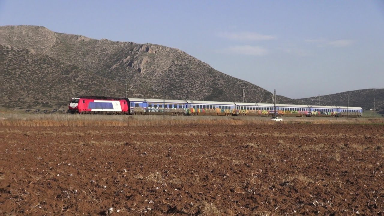 Trains Between Sfigga and Aliartos, Viotia Perfecture.(19/01/2014)