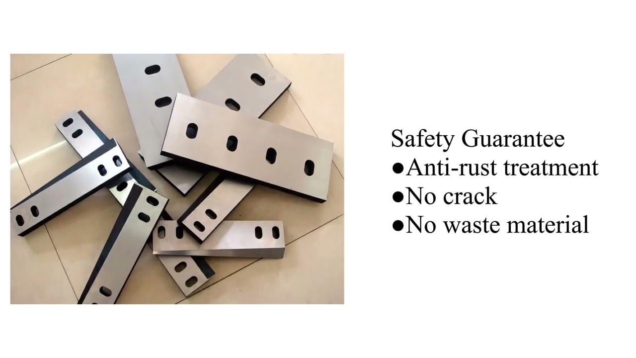 Plastic Crusher Machine Blade For Plastic Film And Bottle
