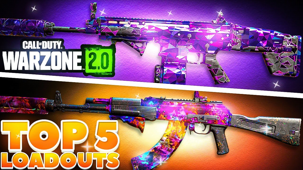 TOP 5 *META* ASSAULT RIFLE LOADOUTS in WARZONE 2! 👑 (Warzone Best Loadouts)