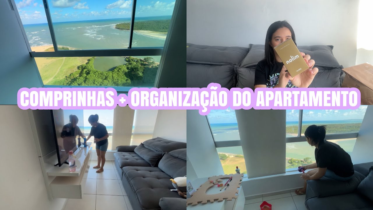 COMPRINHAS + ORGANIZAÇÃO DO APARTAMENTO 💖
