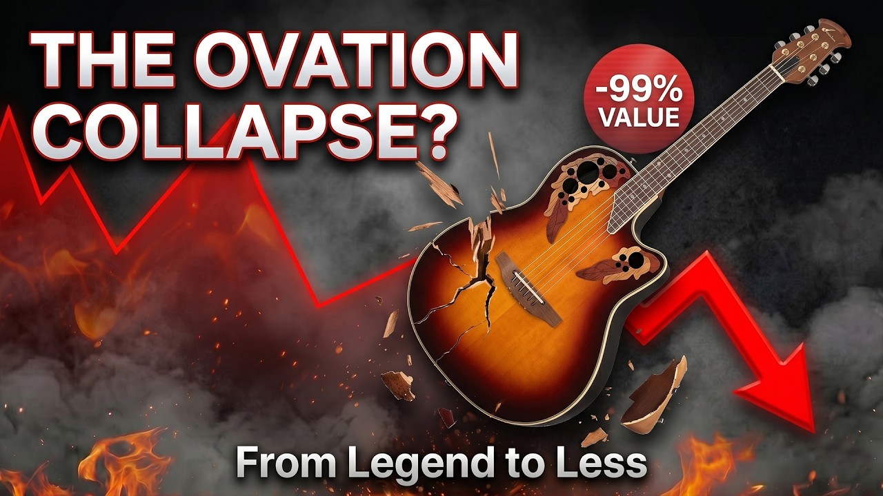 Ovation Guitars: What Really Went Wrong? From Rock Icon to Market Failure
