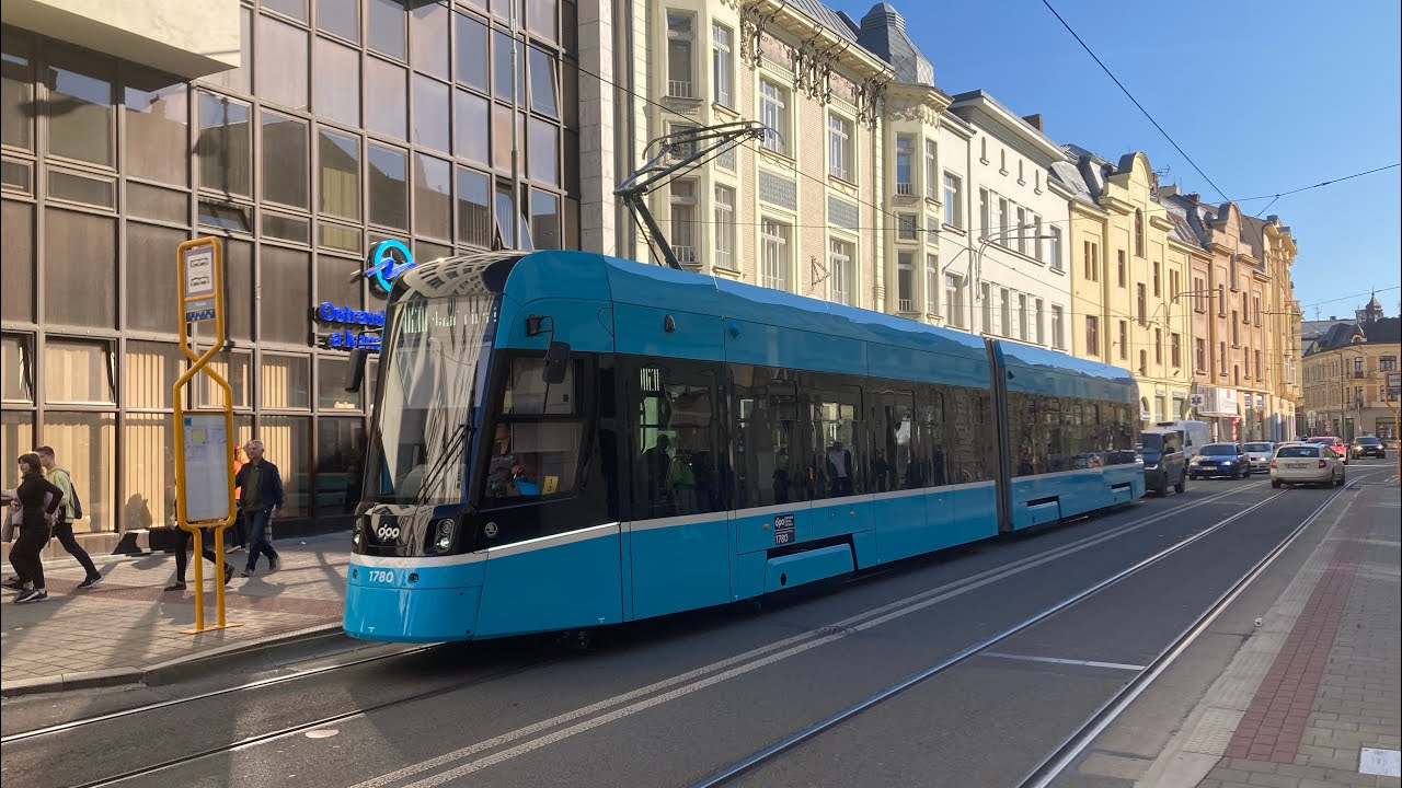 MHD Ostrava - průjezd Vozovnou Poruba