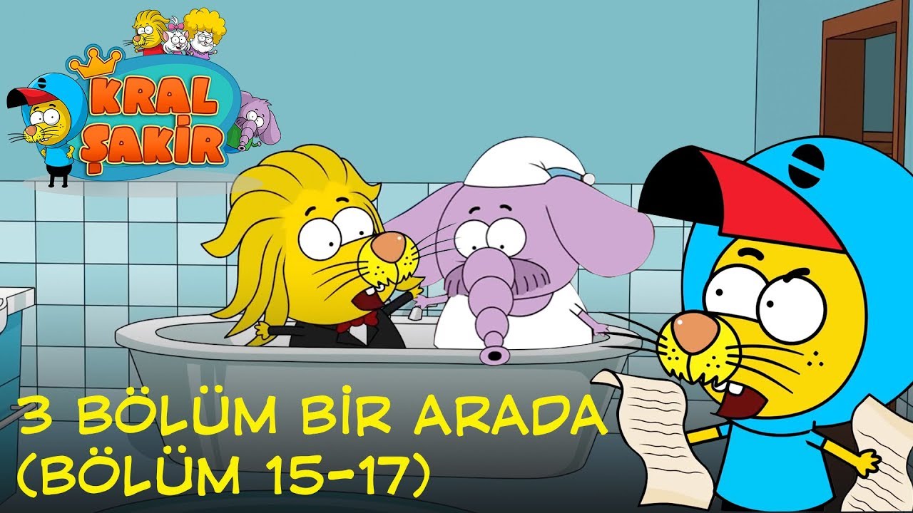 KRAL ŞAKİR: 3 Bölüm Bir Arada | Çizgi Film