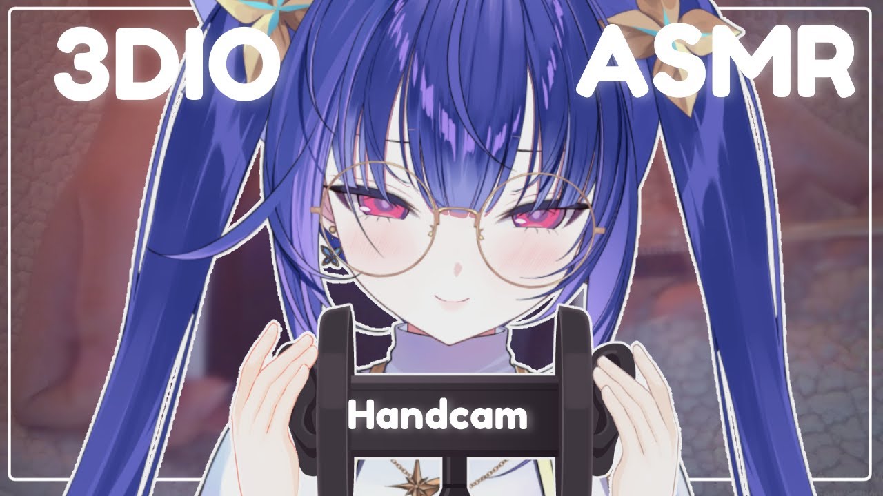 【3DIO ASMR】Vtuber Handcam | Triggers to put you to sleep🌙