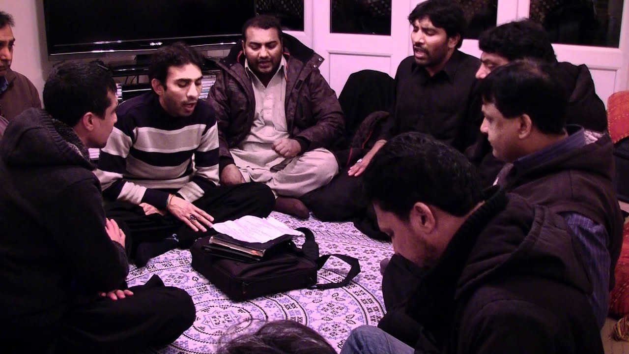 Ravi road noha khan reciting nohay on 27/12/2011
