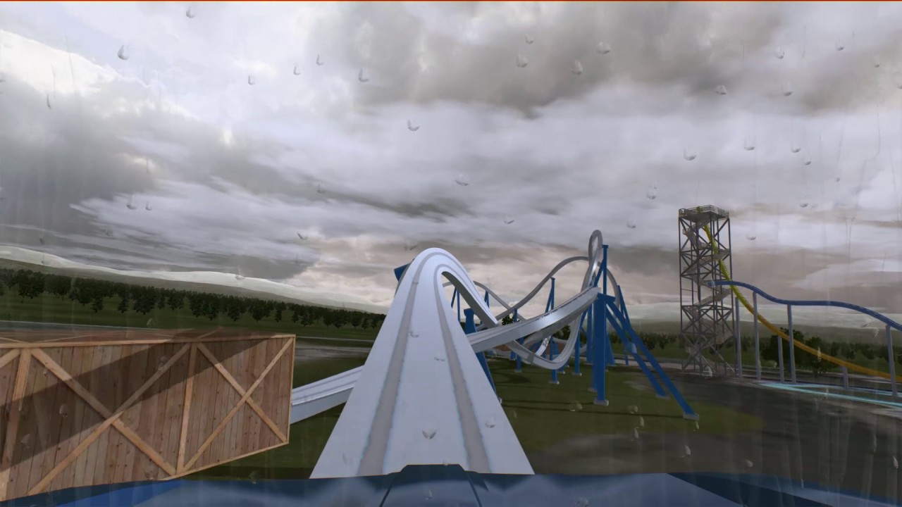 Storm Surge (No Limits 2 looping coaster)