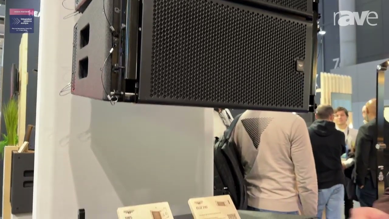 ISE 2025: APEX / AUDIOFOCUS Introduces ELIZ 210 Line Array 140dB Speaker System
