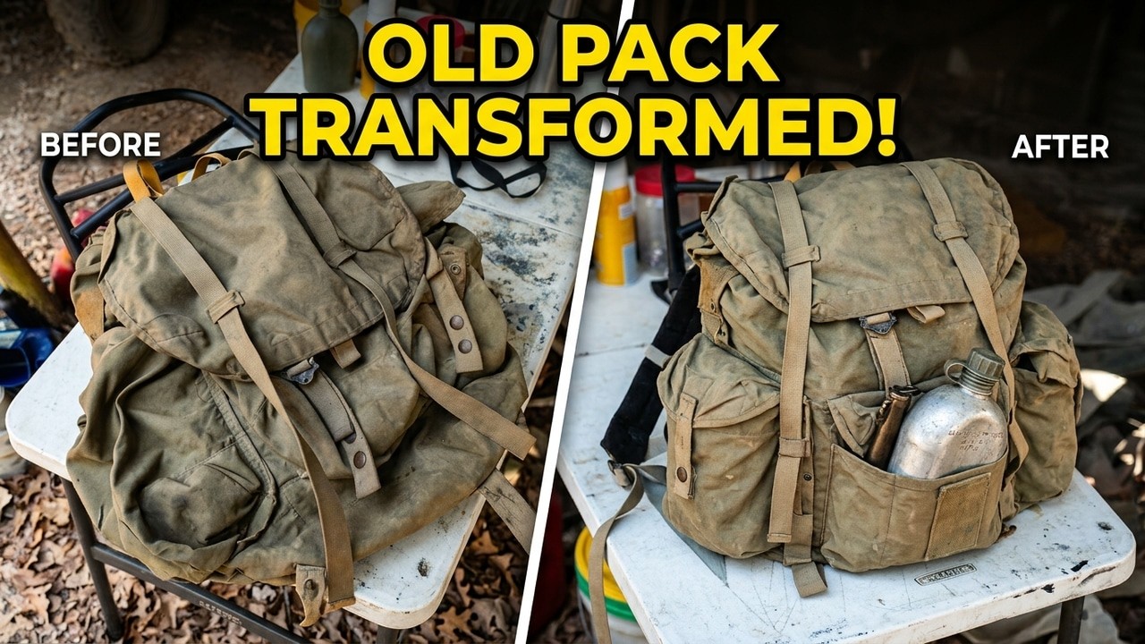 This Old ALICE Pack Still Slaps #bushcraft #camping #gear