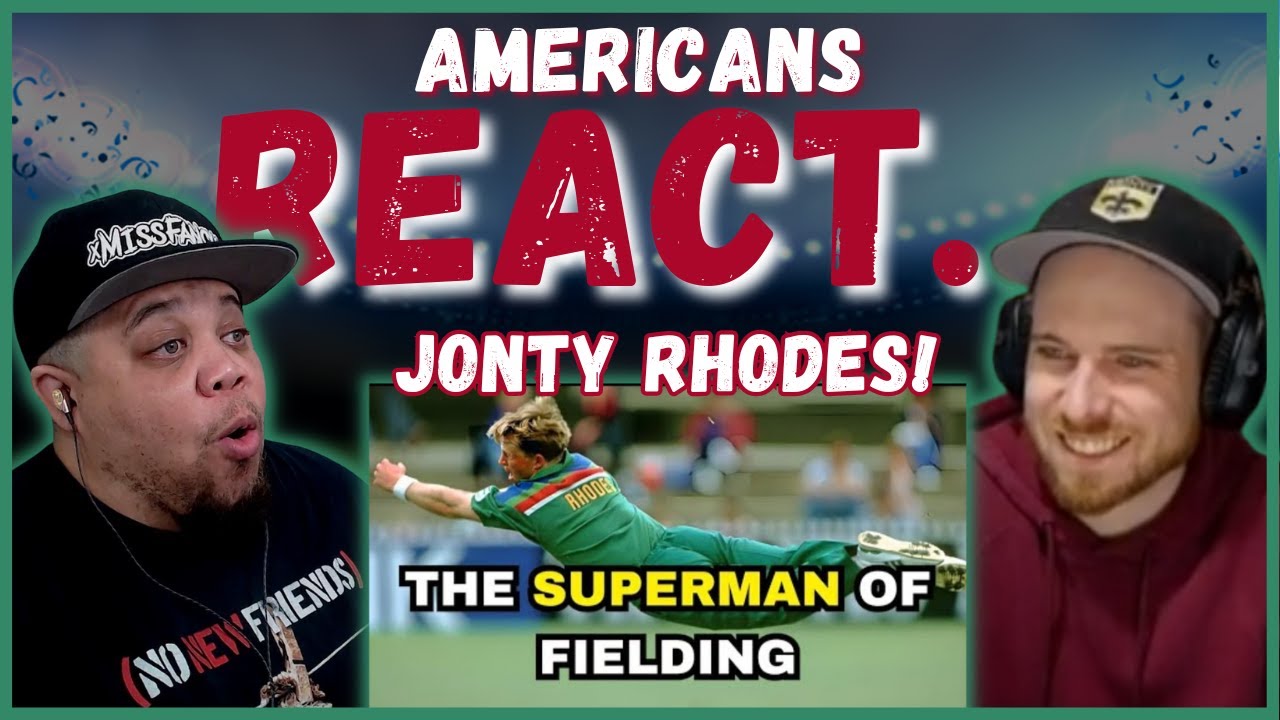 AMERICAN REACTS TO JONTY RHODES: THE SUPERMAN OF FIELDING || REAL FANS SPORTS